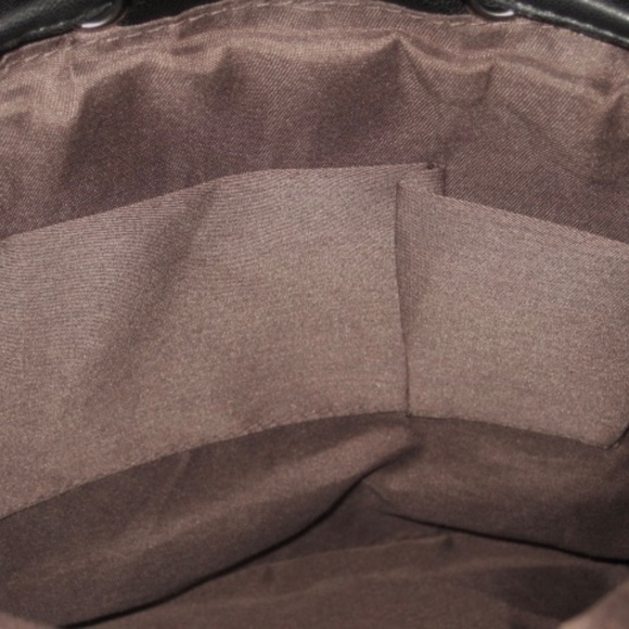 Faux Leather Quilted Backpack - Picture 8 of 9